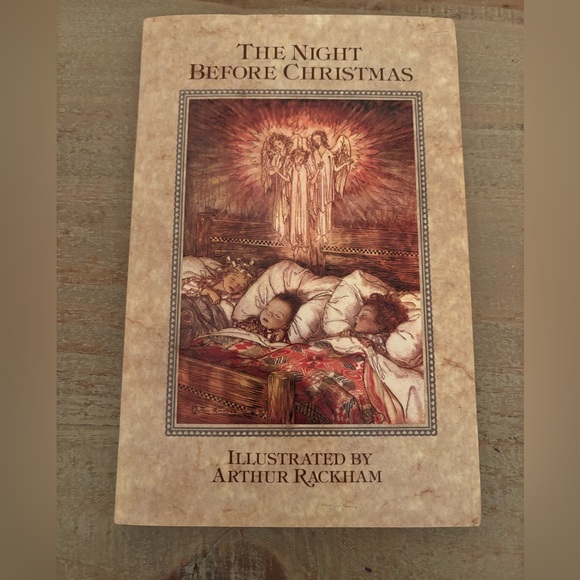 The Night Before Christmas Book Vintage 1985 Edition By Clement C Moore - Picture 1 of 10